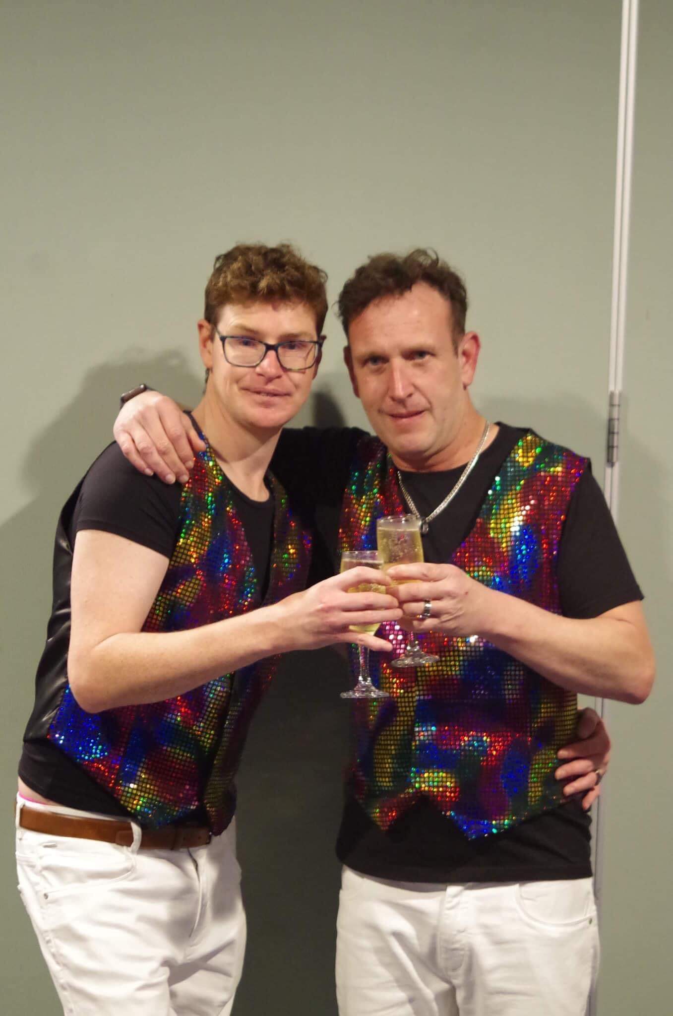 Mitch and husband Mitch and husband