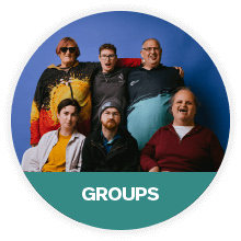 Groups menu button