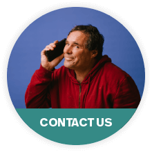 Contact us menu button